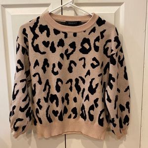 Leopard sweater